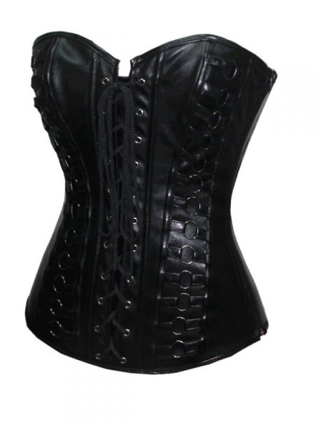 Corselet Overbust preto