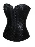 Corselet Overbust preto